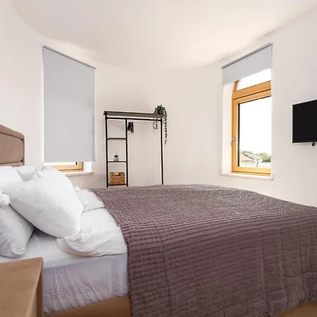 With Heated Pool, Whirpool, View, Near - By Traveler Tourist Agency Krk - Id 2683 *