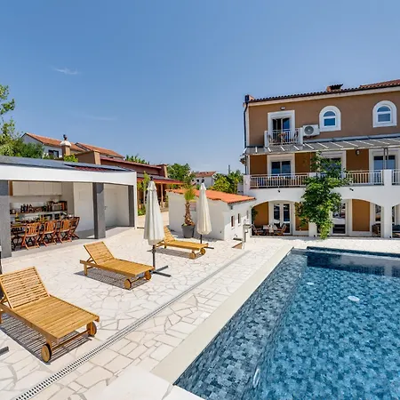 With Heated Pool, Whirpool, View, Near - By Traveler Tourist Agency Krk - Id 2683 * Нови-Винодолски