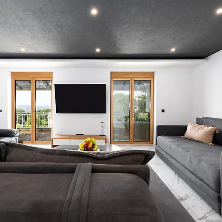 With Heated Pool, Whirpool, View, Near - By Traveler Tourist Agency Krk - Id 2683 Апартаменты