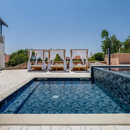 Апартаменты With Heated Pool, Whirpool, View, Near - By Traveler Tourist Agency Krk - Id 2683 *